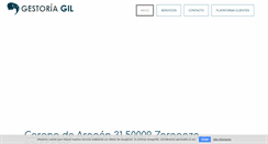 Desktop Screenshot of gestoriagil.com